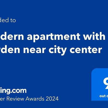 Modern Apartment With Garden Near City Center Wien Ngoại thất bức ảnh